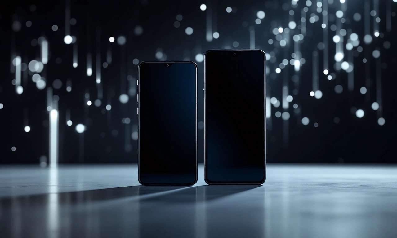 Comparativo visual entre o design do iPhone 17 e iPhone 16 lado a lado.