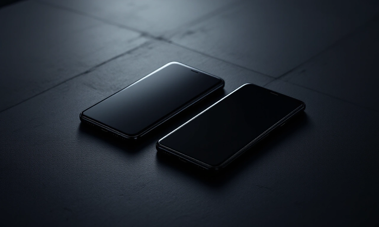 Comparativo visual entre o iPhone 17 e o iPhone 16e, destacando seus designs.