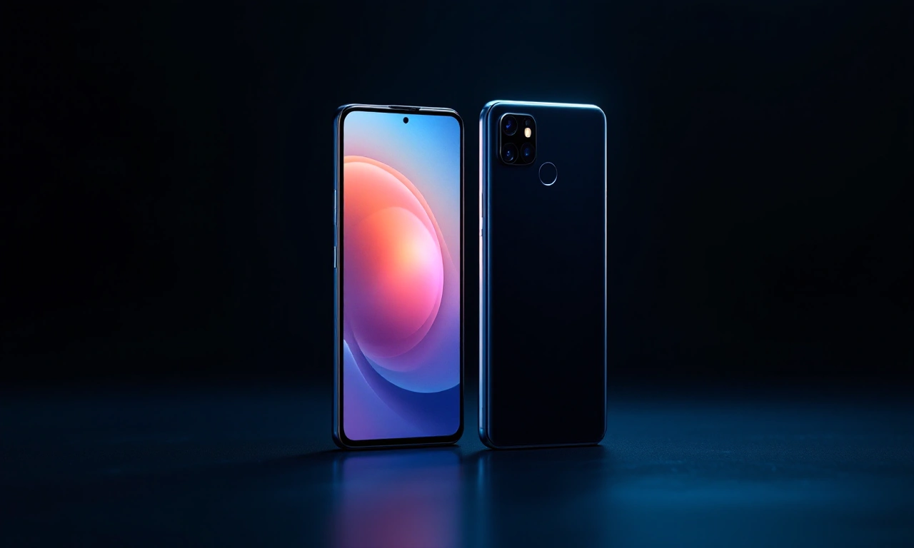 Renderização conceitual mostrando os modelos iPhone 17e e iPhone 16e lado a lado para comparação.
