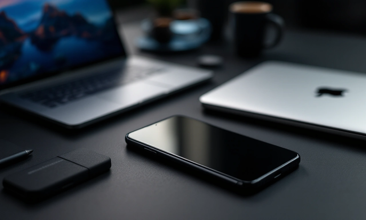 Montagem de produtos Apple como iPads e Apple Watch com selos de desconto da Prime Day.
