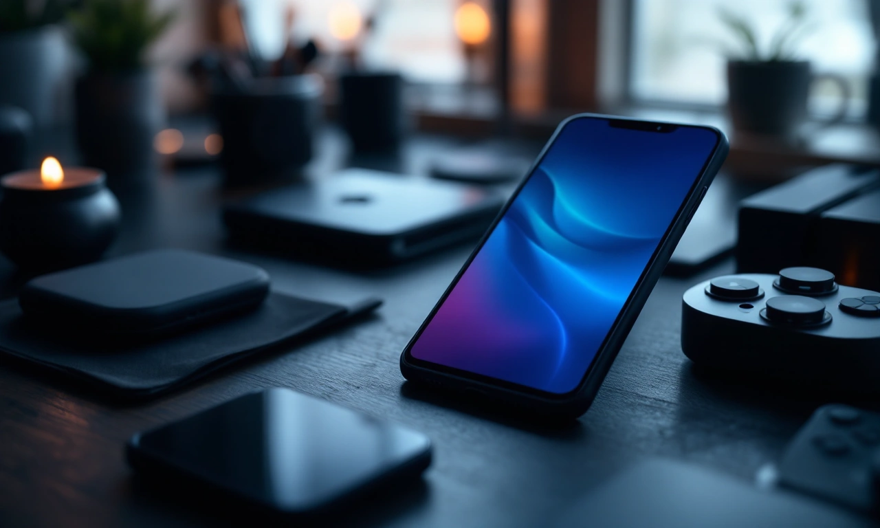 Vitrine com iPad Pro e MacBook Pro exibindo preços promocionais