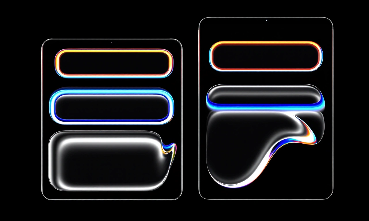Conceito de futuros modelos de iPad Pro e MacBook Pro da Apple.
