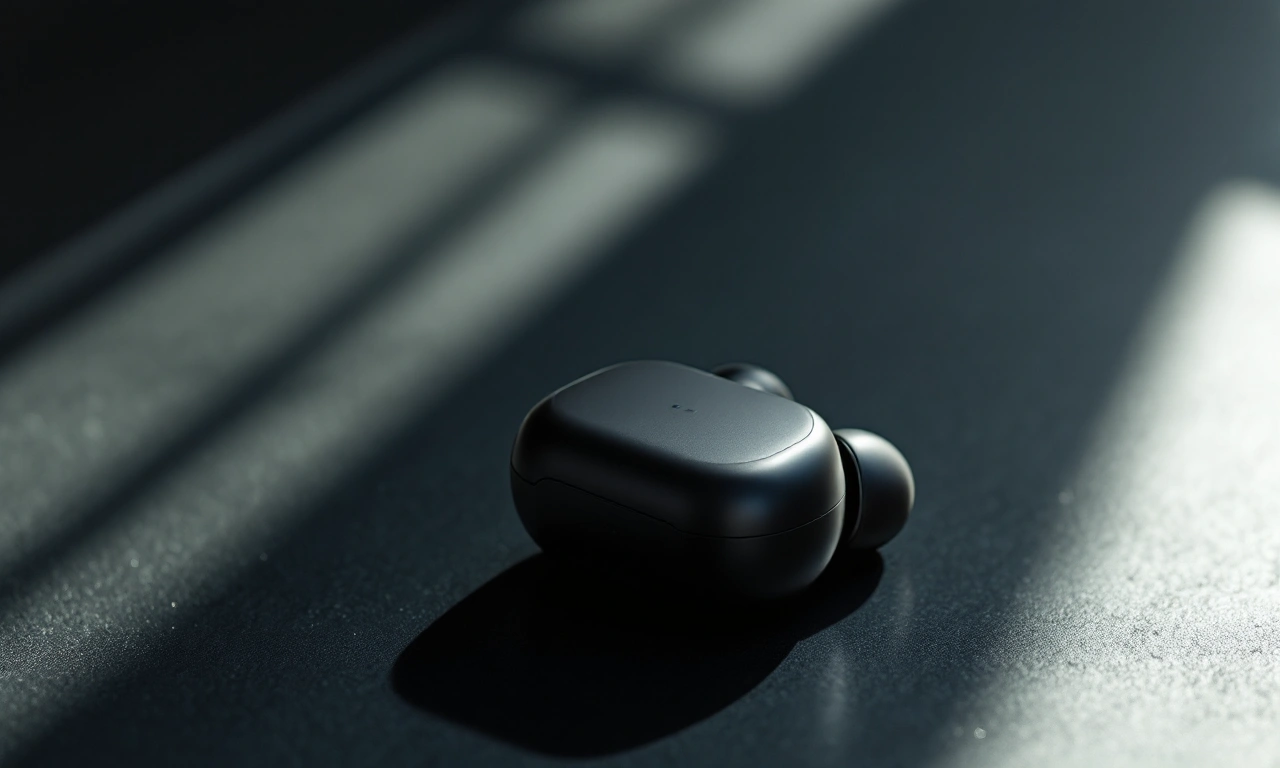 Caixa dos AirPods 4 com destaque para a função de Cancelamento Ativo de Ruído.