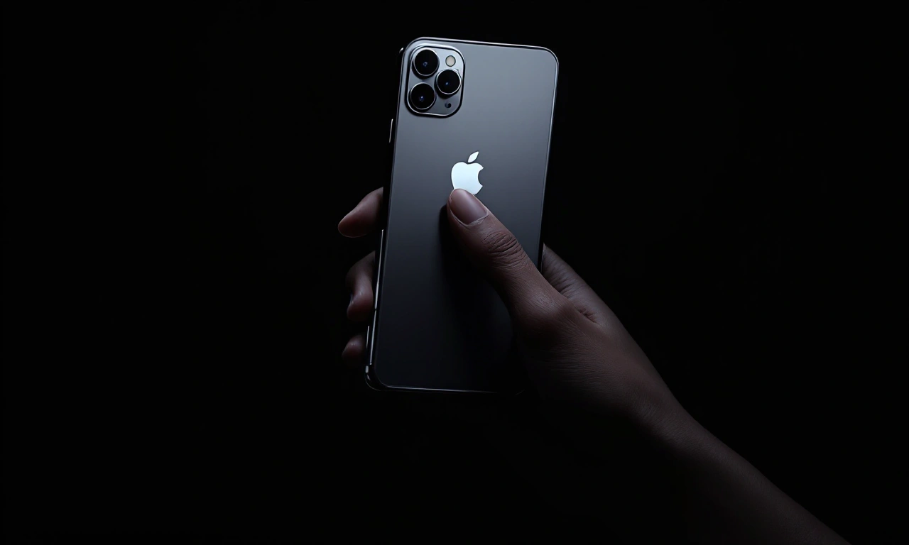 Renderização conceitual mostrando um smartphone dobrável com o logo da Apple.