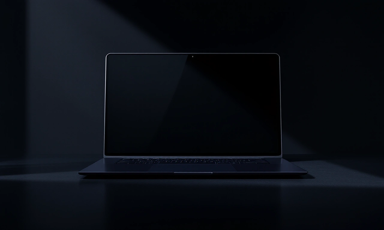 Conceito de MacBook Pro com tela OLED e design moderno
