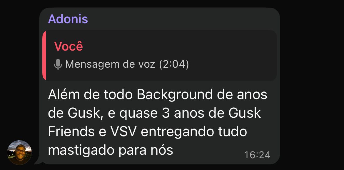 Depoimento de Adonis